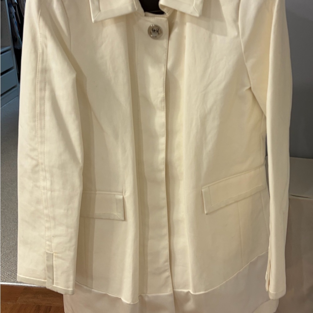 Coach Cream Trench Coat